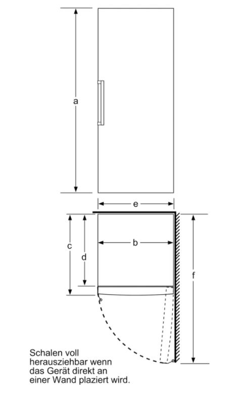 Bosch Gefrierschrank weiß GSN54AWDV