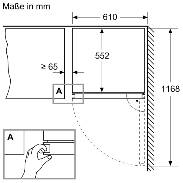 Siemens Weinkühlschrank mit Glastür iQ500, 186x60cm, KW36KATGA