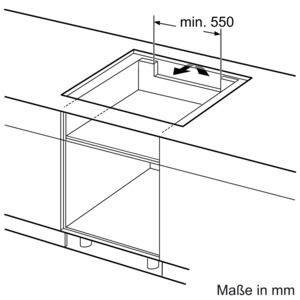 Siemens Induktions-Kochstelle 80 cm Glaskeramik EX801LYC1E