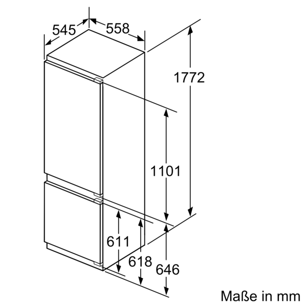 Siemens Kühl-Gefrier-Kombination iQ 500  KI87SADE0