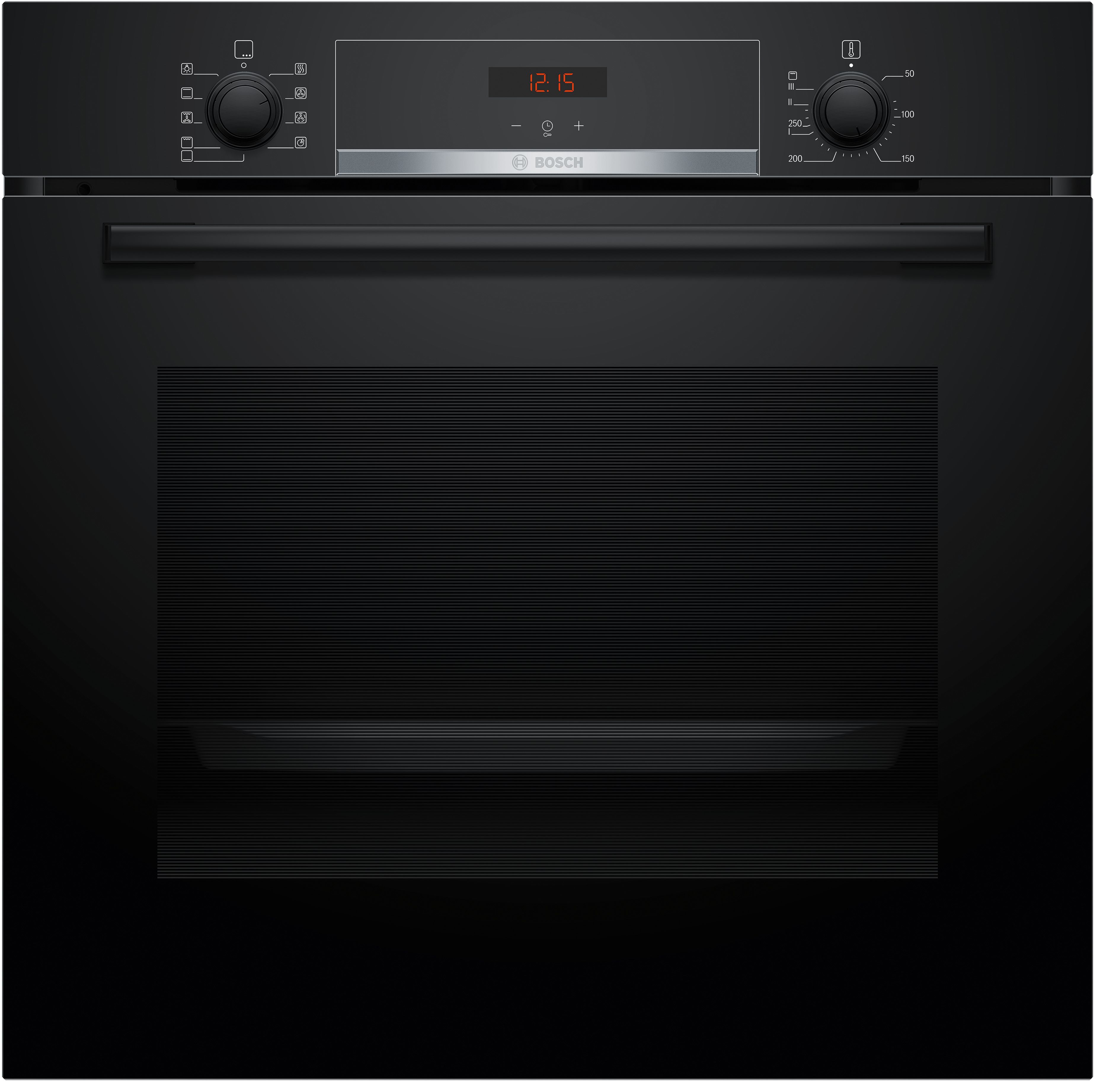 Bosch Einbau-Backofen schwarz Serie 4 HBA514BB3