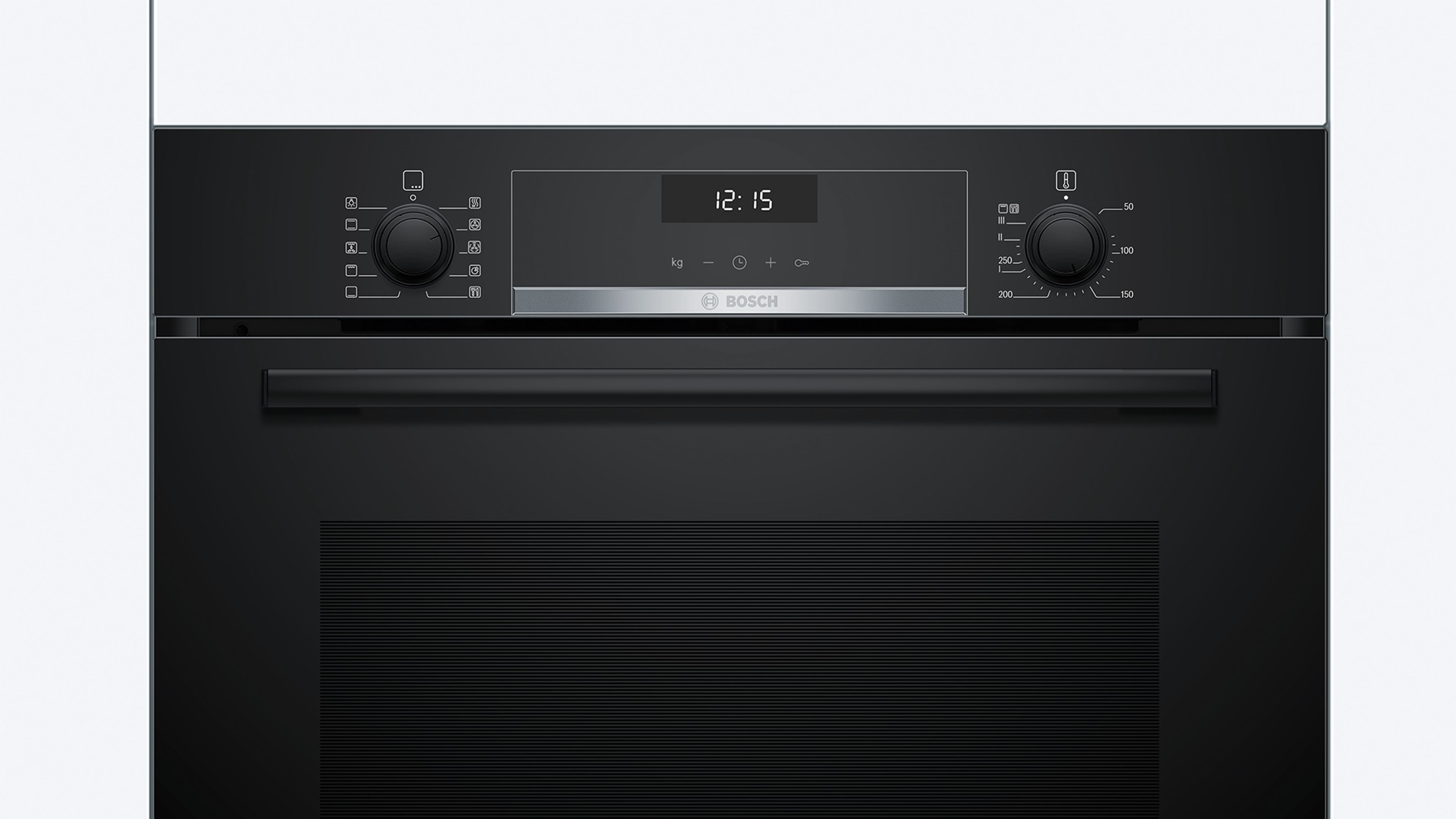 Bosch Einbau-Backofen-Set HBD631CS62: HBG537BB3 + PKN645BA2E