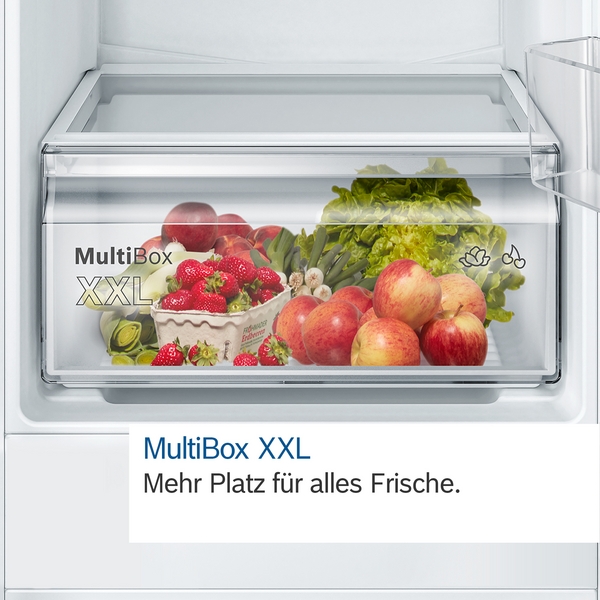Bosch Einbaukühlschrank mit Gefrierfach, 88x56 cm Flachscharnier KIL22VFE0