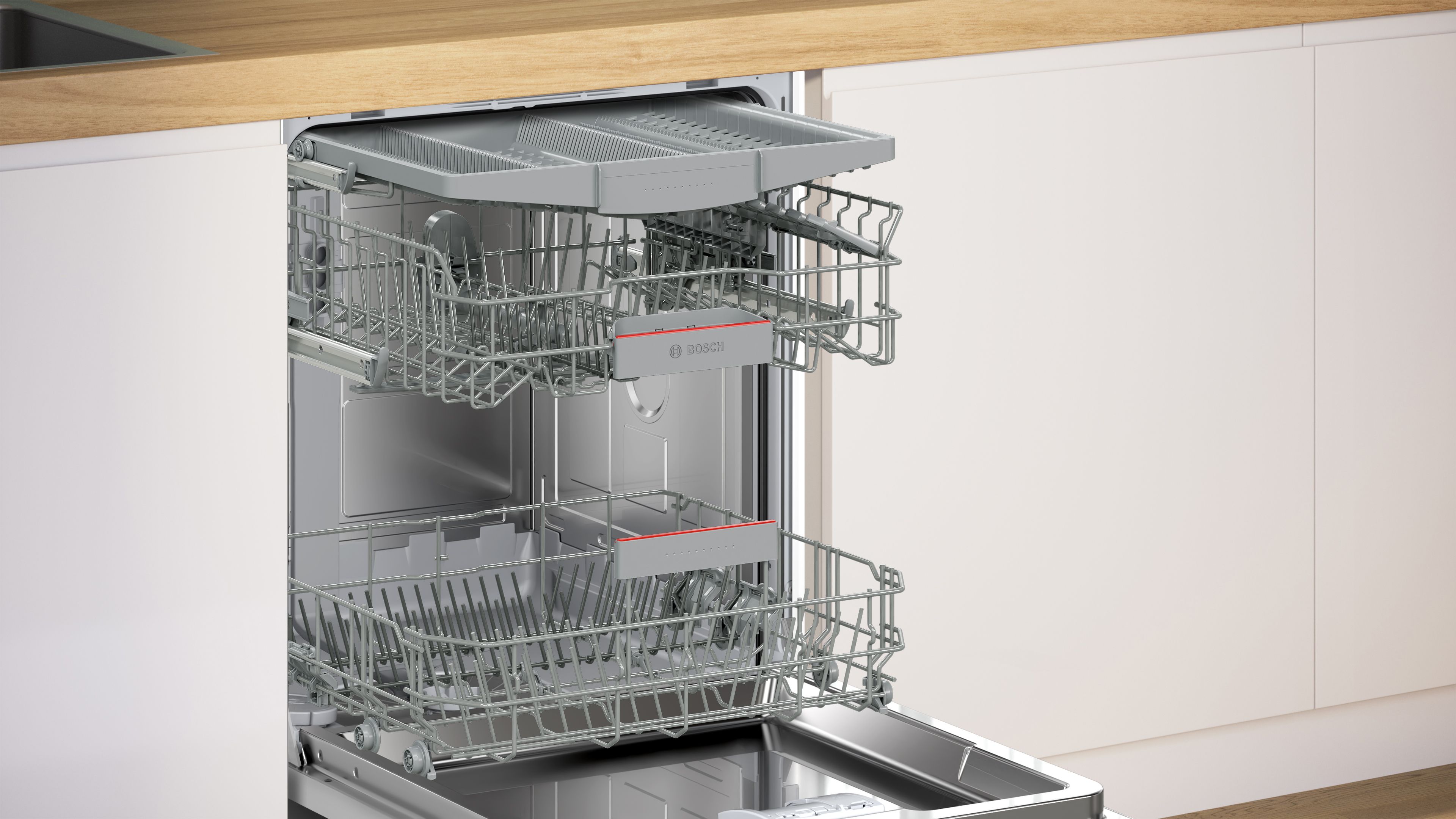 Bosch Geschirrspüler vollintegrierbar XXL 60cm Serie 4  SBV4EVX08E
