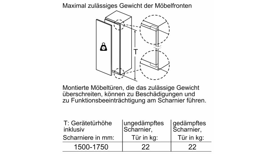 Bosch Einbau_Kühlschrank Gefrierfach KIL72AFE0