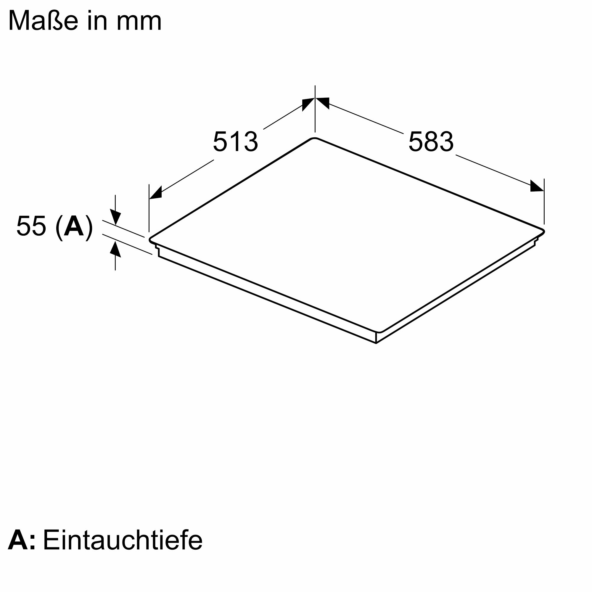 Bosch Induktionskochfeld 60 cm autark PXX645HC1E