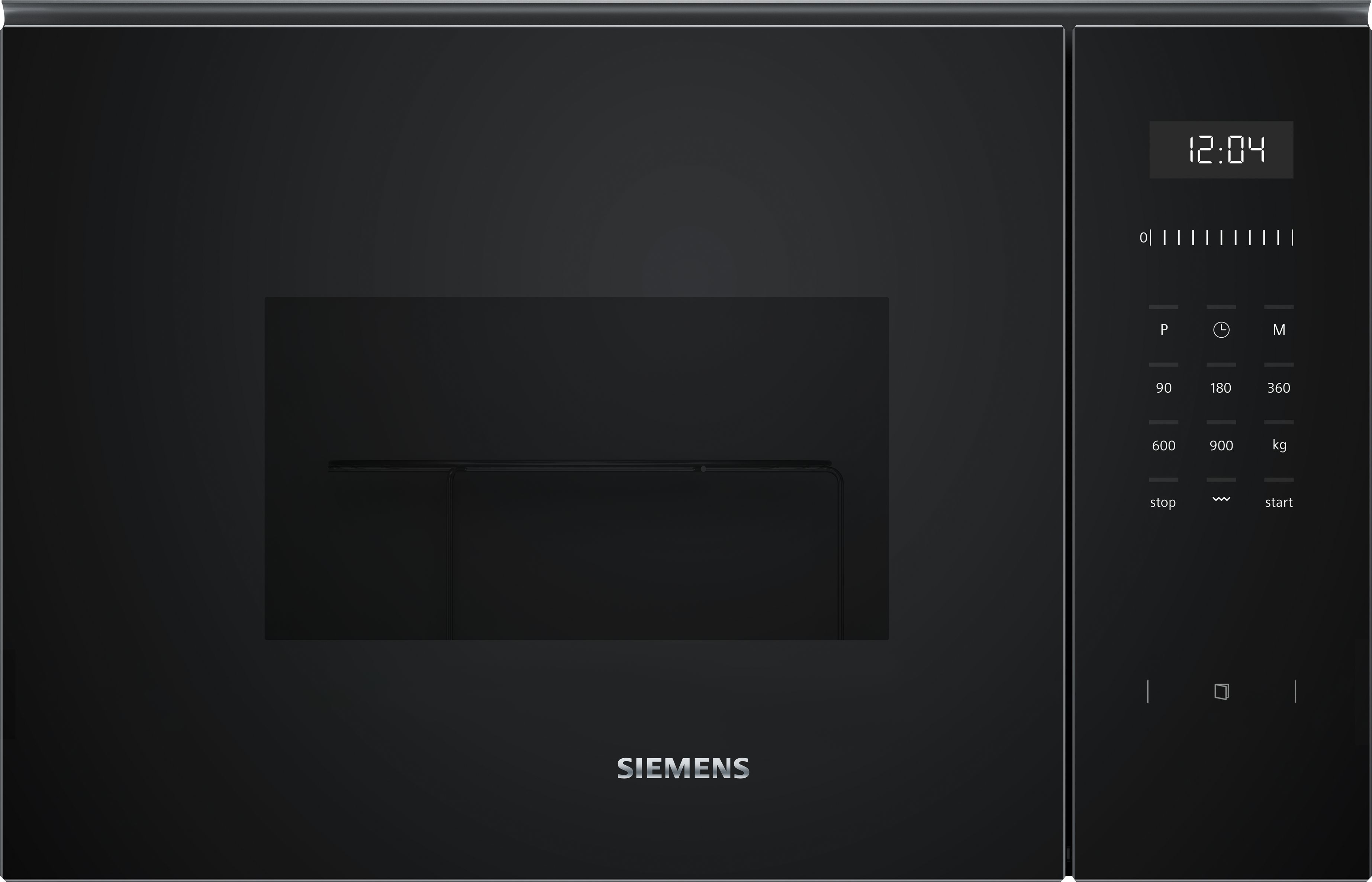 Siemens Einbau-Mikrowelle schwarz 59 x 38 cm iQ500 BE555LMB1
