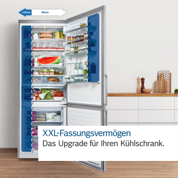 Bosch Freistehender Gefrierschrank 161x70cm, Weiß GSN51AWCV