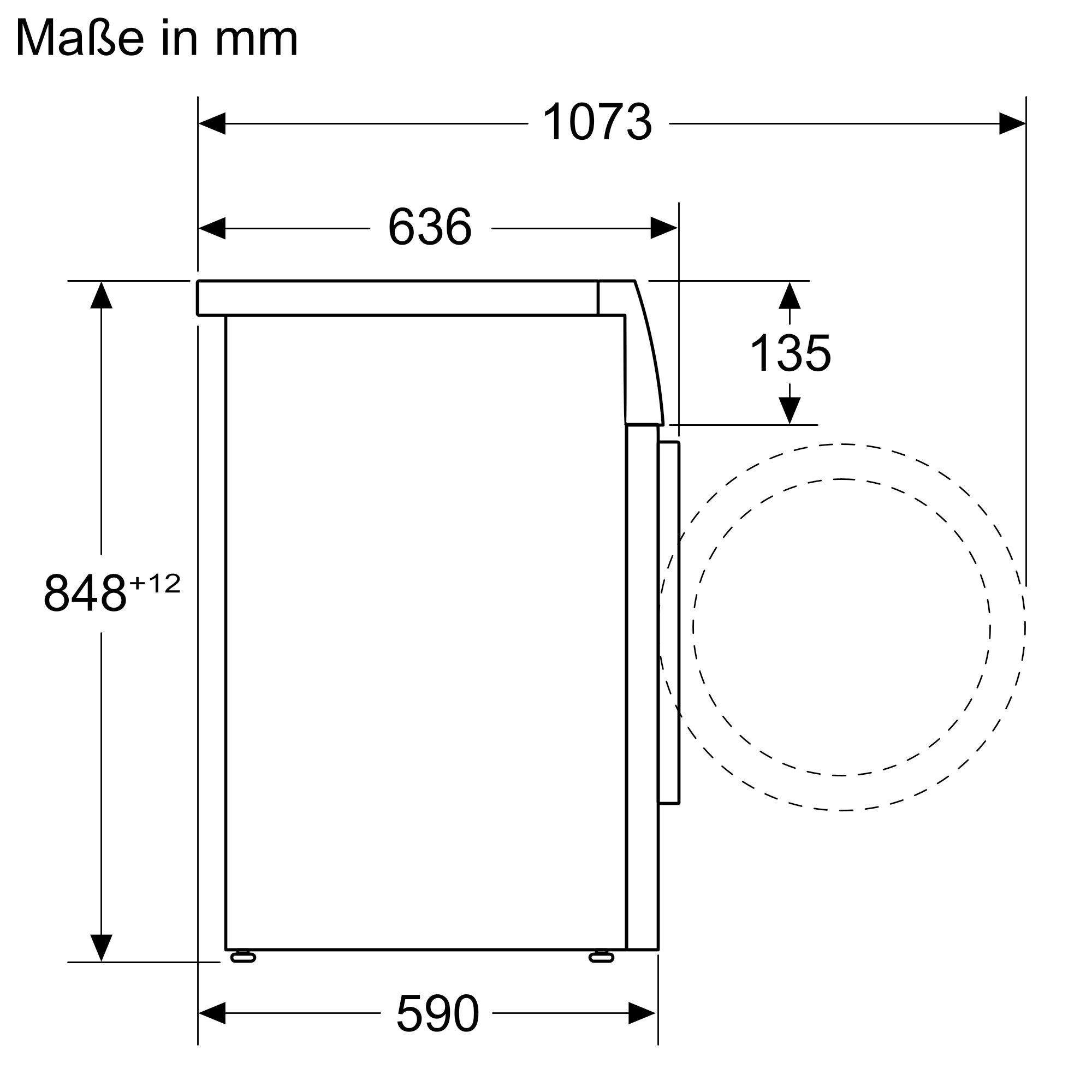 Siemens Waschmaschiene Frontlader 8 kg WG34G2070