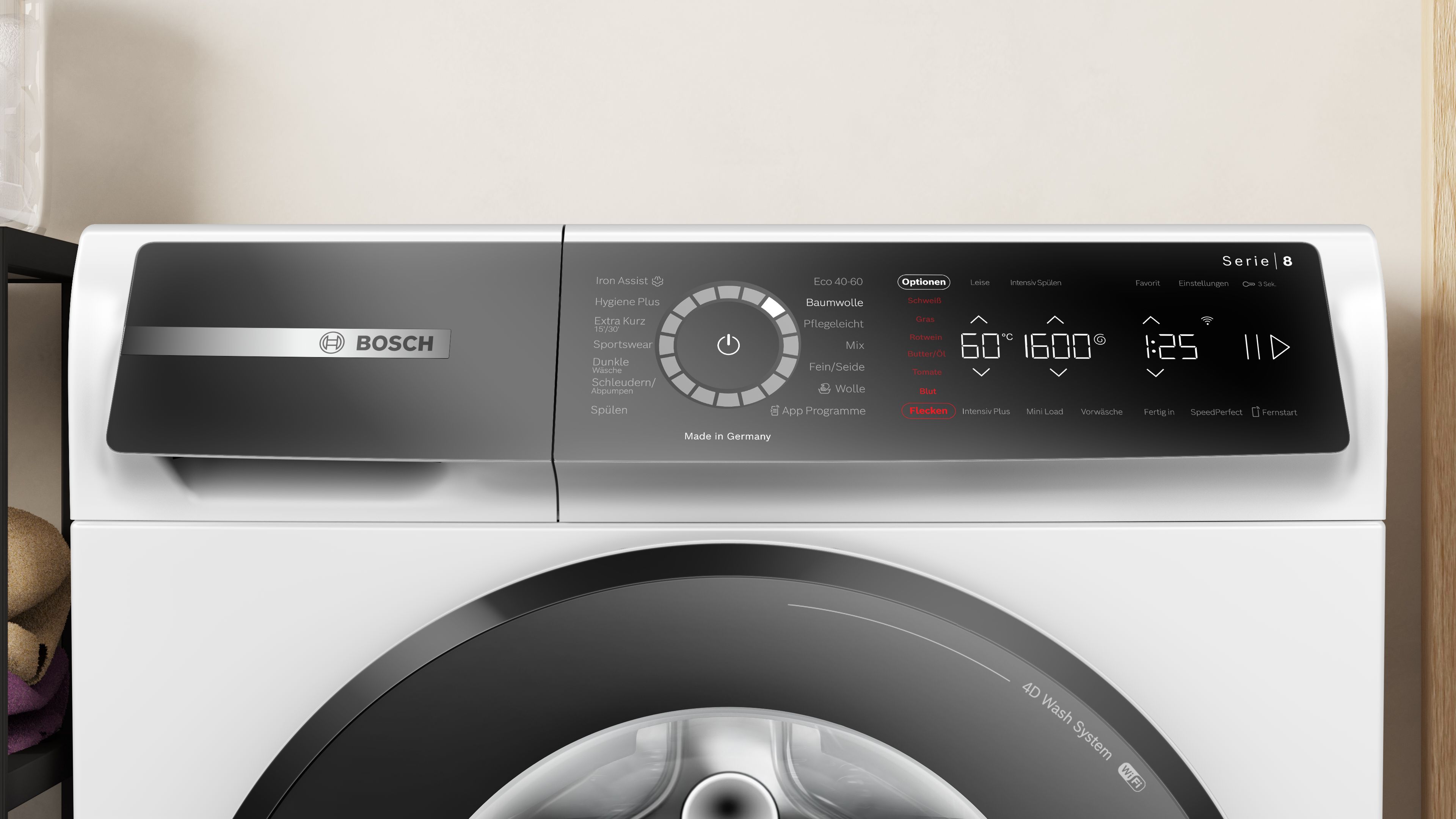 Bosch Waschmaschine Frontlader 9 kg WGB246070 WGB246070 