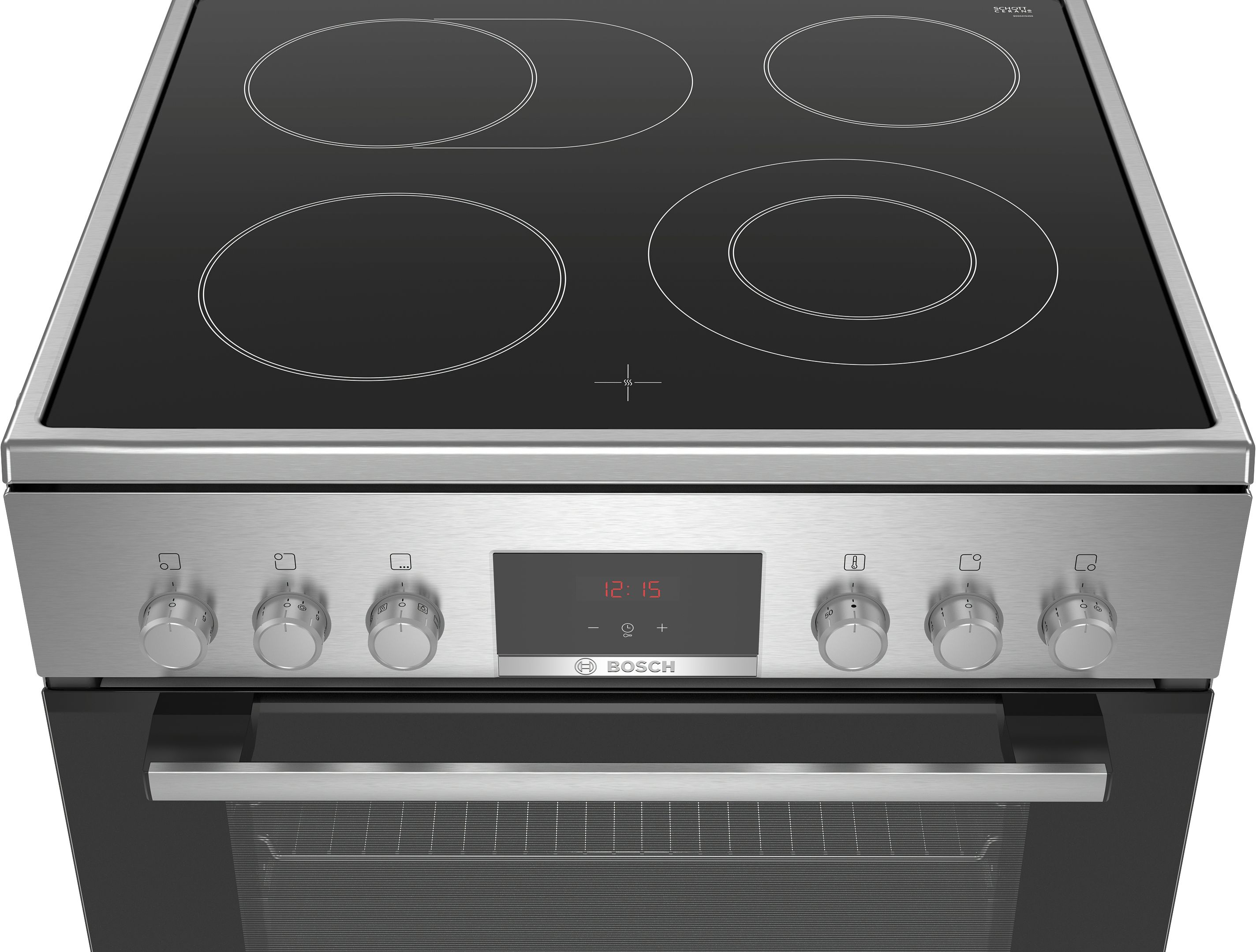 Bosch Serie 4 Freistehender Elektroherd HKR39C250