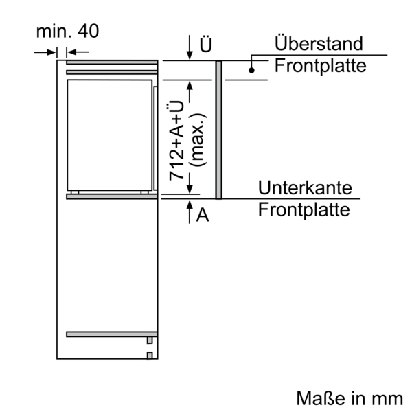 Siemens Einbau-Gefrierschrank iQ500 GI11VAFE0