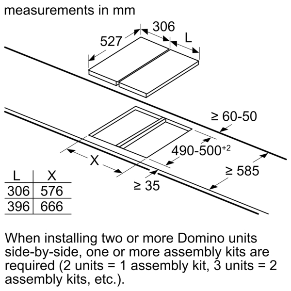 Bosch Elektro-Kochstelle 30cm Domino Glaskermaik PIB375FB1E