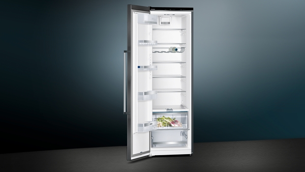 Siemens Freistehender Kühlschrank iQ500 blackSteel KS36VAXEP